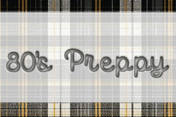 80s Preppy Font Review for Web Designers