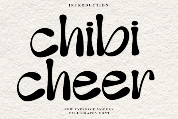Chibi Cheer: The Font That Elevates Your Brand
