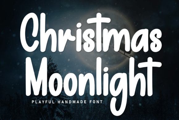 Christmas Moonlight: A Font That Elevates Your Brand