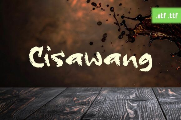 Cisawang: A Handwritten Font for Dynamic Campaigns