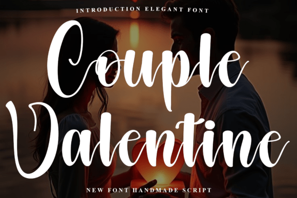 Couple Valentine: A Font That Adds Magic to Every Craft Project