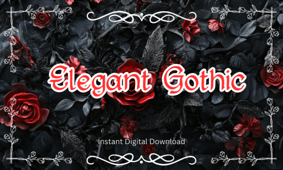 Elegant Gothic: A Font for Editorial Depth and Visual Impact