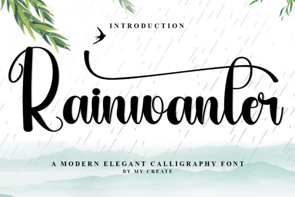 Font Choice That Matters: Rainwanter for Campaign Success