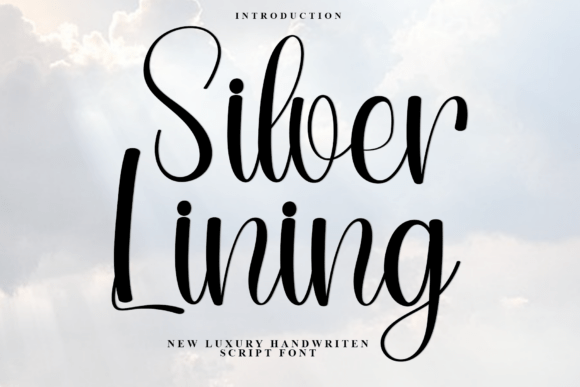 Font That Brings Warmth to Your Brand: Silver Lining