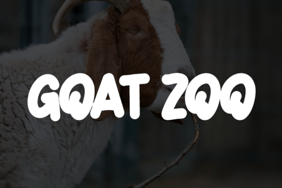 Goat Zoo: A Script Font for Modern Web Design