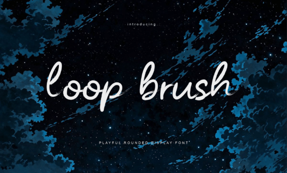 Loopbrush: A Font That Breathes Life into Your Handmade Creations