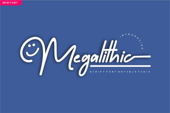 Megalithic: A Bold Script for Crafting with Confidence