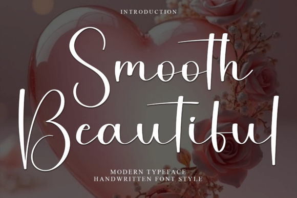 Smooth Beautiful: A Script Font for Holiday Magic and Digital Design