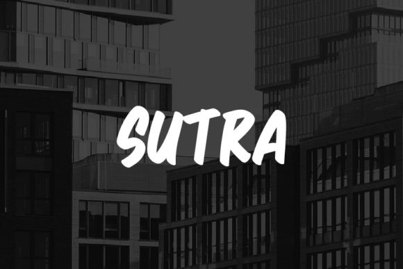 Sutra: A Versatile Font for Crafters and Product Creators