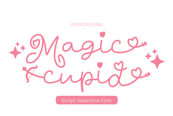 Transform Your Brand with Magic Cupid Script Font